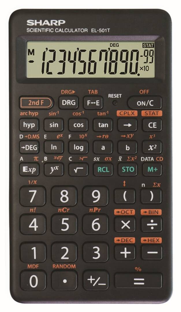 Научен калкулатор SHARP EL 501T WH