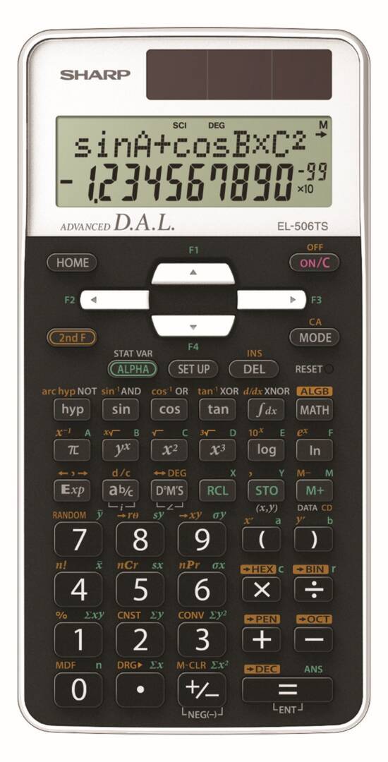 Научен калкулатор SHARP EL 506TS WH
