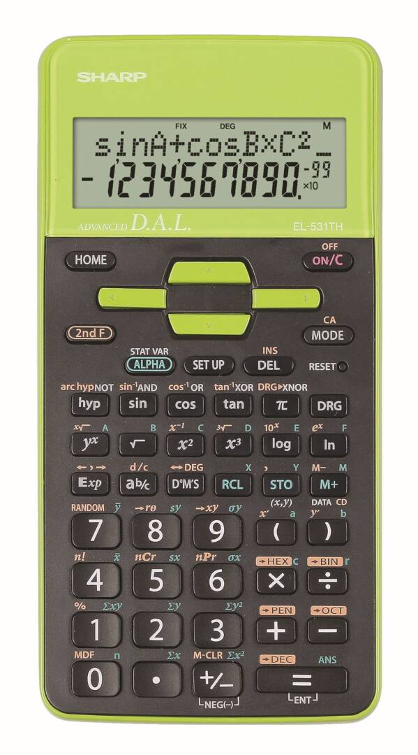 Научен калкулатор SHARP EL 531TH GR