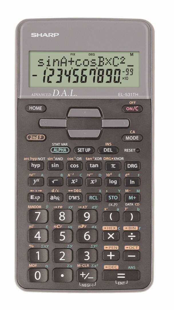 Научен калкулатор SHARP EL 531TH GY