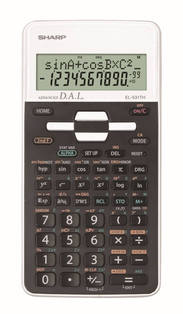 Научен калкулатор SHARP EL 531TH WH