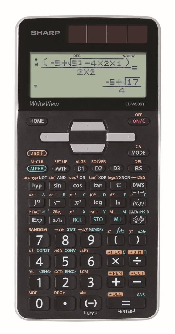 Научен калкулатор SHARP EL W506T GY