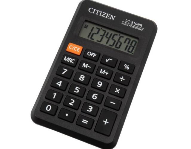 Джобен калкулатор CITIZEN LC 310NR