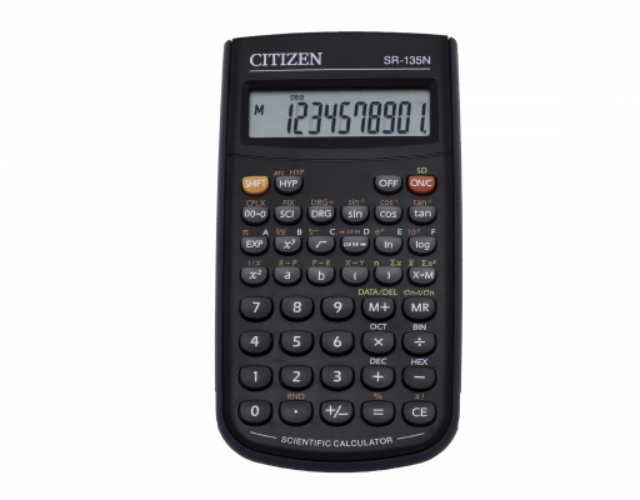 Научен калкулатор CITIZEN SR 135N